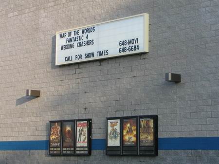 Firebird Theatre - Marquee Posters Courtesy Scott Biggs (newer photo)